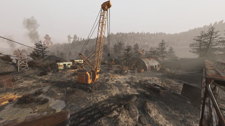Fallout76 AMSの実験場の画像