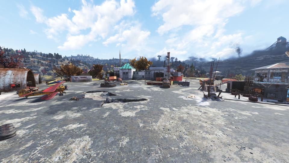 Fallout76 ウェイド空港の画像