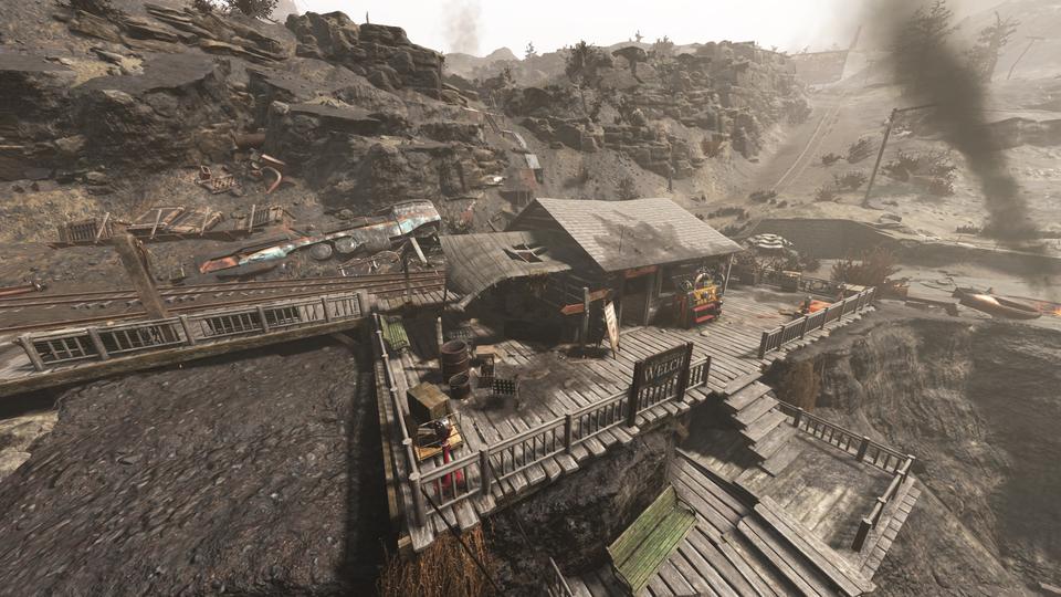 Fallout76 ウェルチ駅の画像