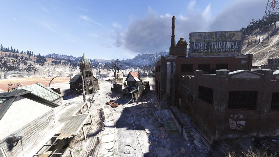 Fallout76 クラークスバーグの画像