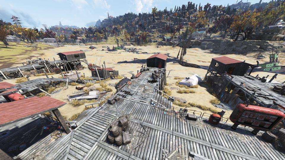 Fallout76 サマーズビルの波止場の画像