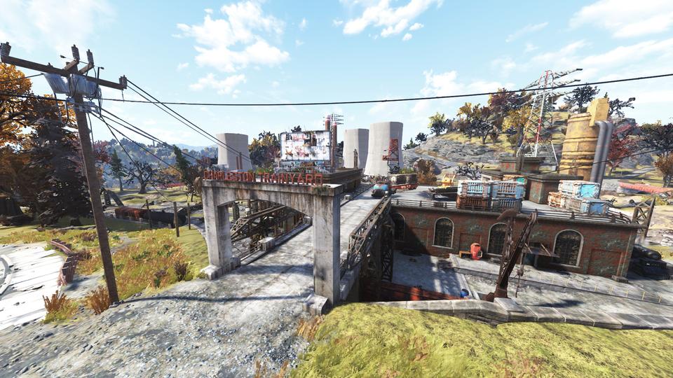 Fallout76 チャールストン操車場の画像