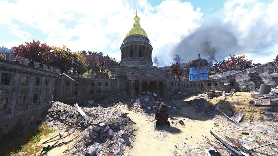 Fallout76 チャールストン議事堂の画像