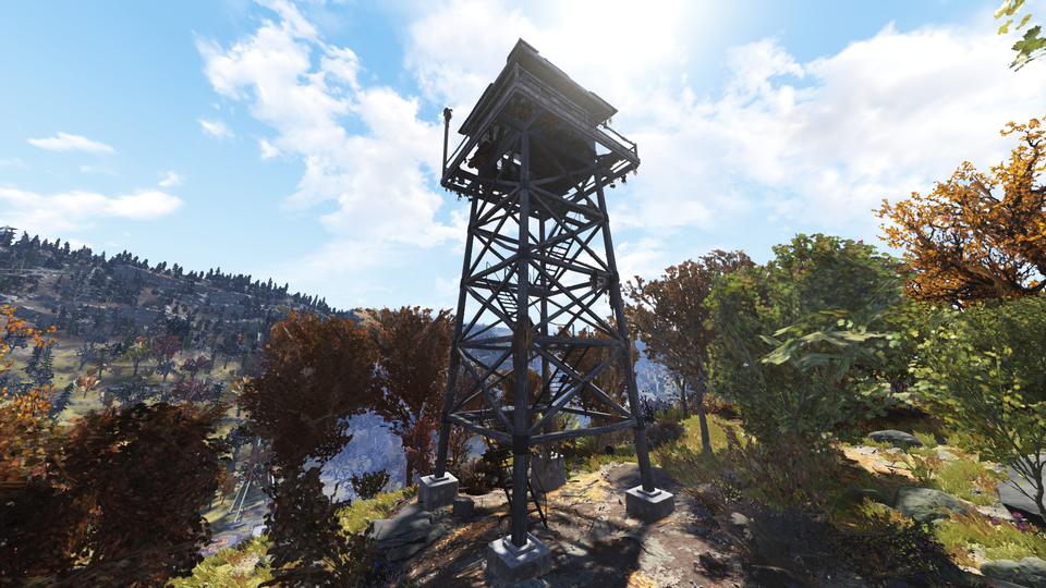 Fallout76 東カナー監視地点の画像