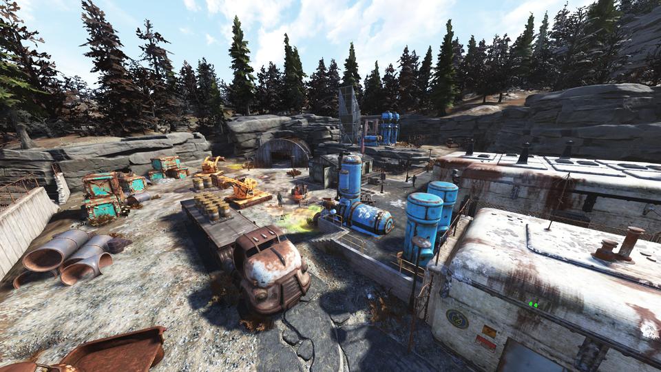 Fallout76 エメット山処理場の画像
