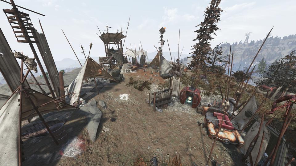 Fallout76 スカルボーン展望地の画像