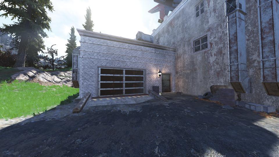 Fallout76 ホワイトスプリングの通用口の画像