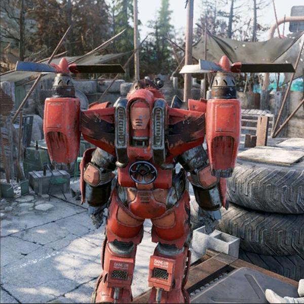 Fallout76 ベルチガード・ブラッドイーグルのジェットパックの画像