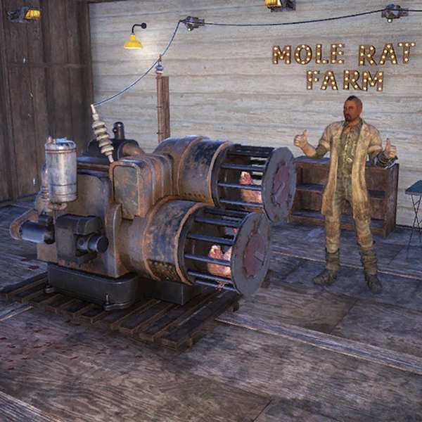 Fallout76 モールラット・ジェネレータ・中の画像