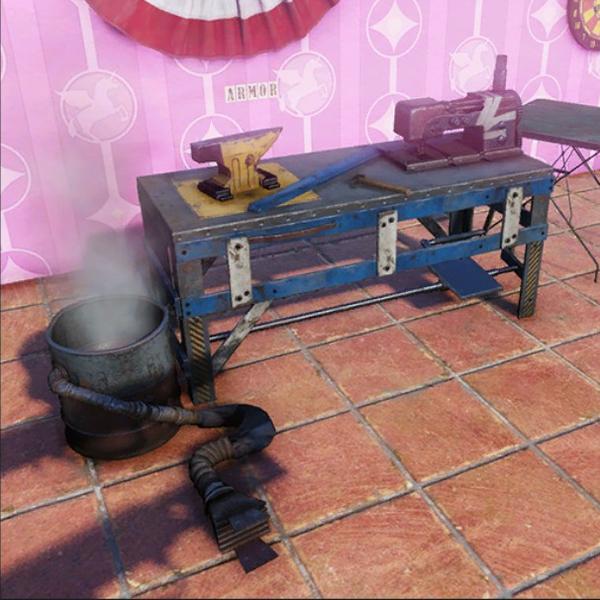 Fallout76 レスポンダーのアーマー作業台の画像