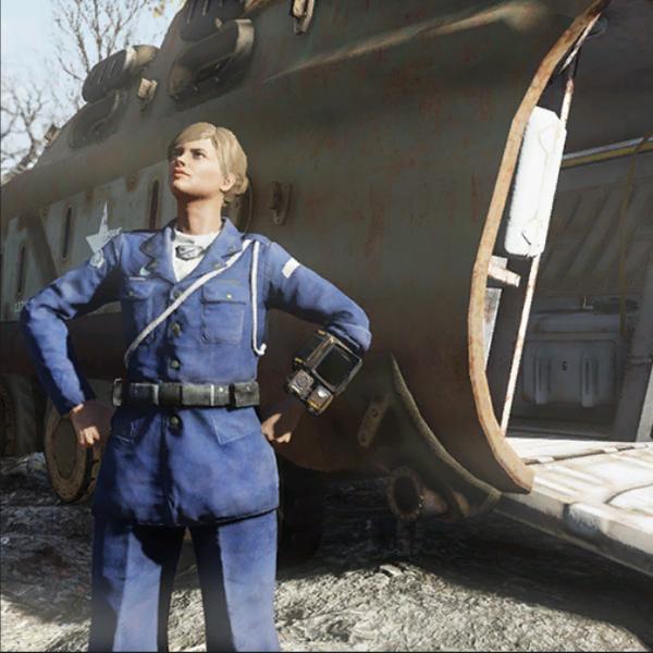 Fallout76 軍士官の制服の画像