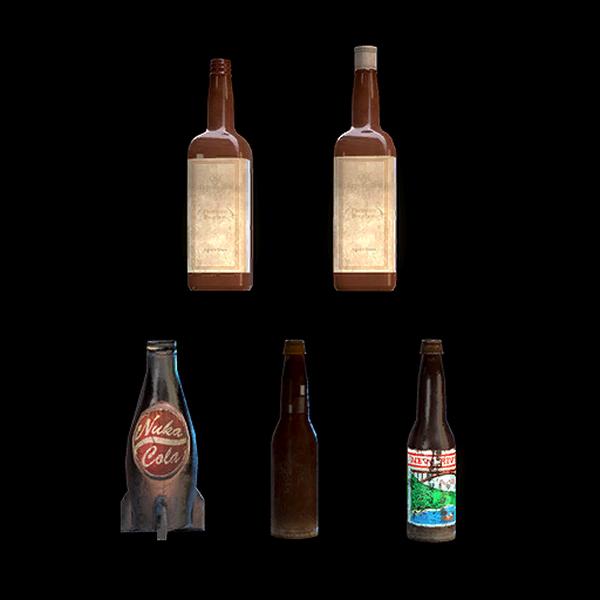 Fallout76 ボトルの山のセット#1の画像