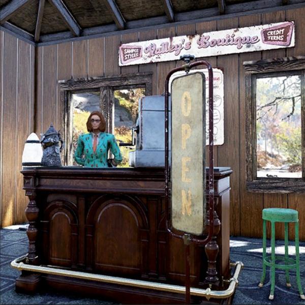 Fallout76オープン&クローズドの看板の画像