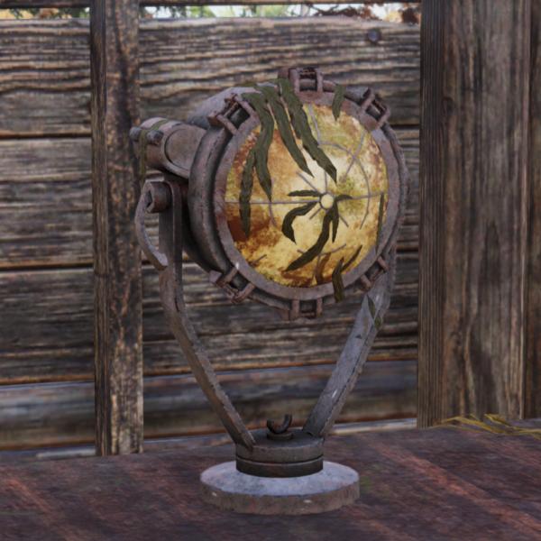 Fallout76 水没した投光照明の画像