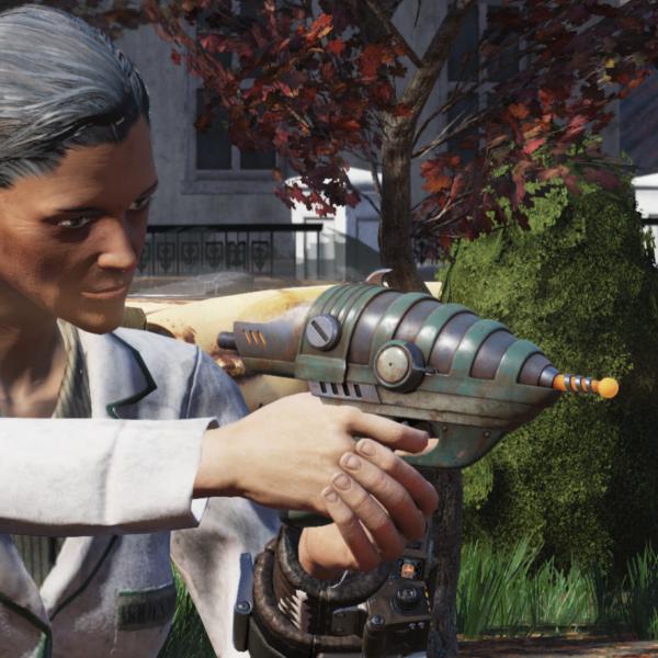 Fallout76 天頂エイリアンブラスター塗装の画像