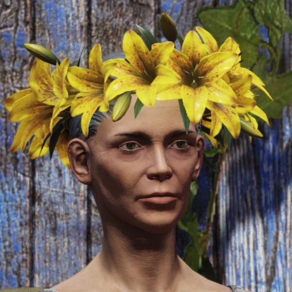 Fallout76 花冠 - ラッドリリーの画像