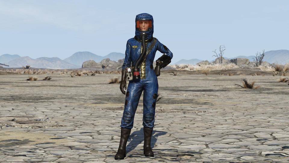 Fallout76 Vault 63防護スーツの画像